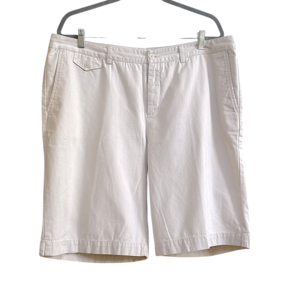 Eddie Bauer Bermuda Shorts Cotton 10.5” Inseam